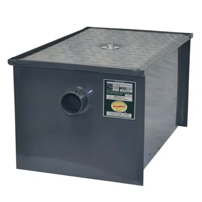 John Boos Grease Trap In Gray