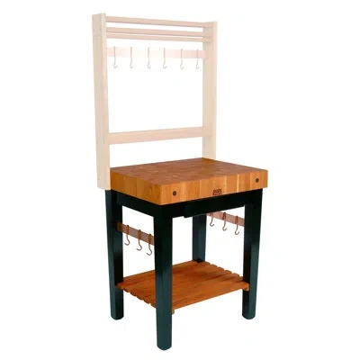 John Boos Rouge Et Noir Kitchen Cart In Black
