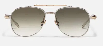 John Dalia Akira Sunglasses In Yellow