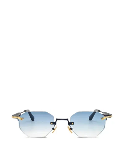 John Dalia Curtis Geometric-frame Sunglasses
