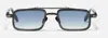 John Dalia Danec426 Rectangle-frame Sunglasses In Blue