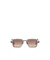 John Dalia Full Frame Sunglasses In Nude