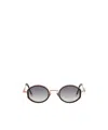 John Dalia Full-rim Sunglasses In Black