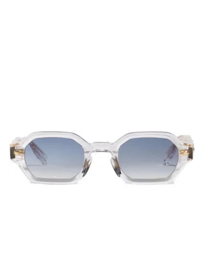 John Dalia Geometric-frame Sunglasses In Neutrals