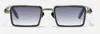 John Dalia Rectangle Sunglasses In Multi