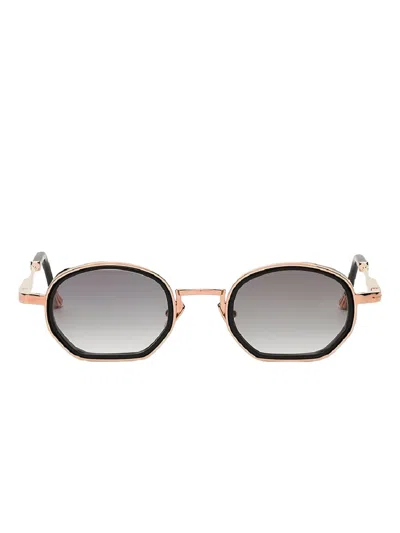 John Dalia Matt Sunglasses In Gold