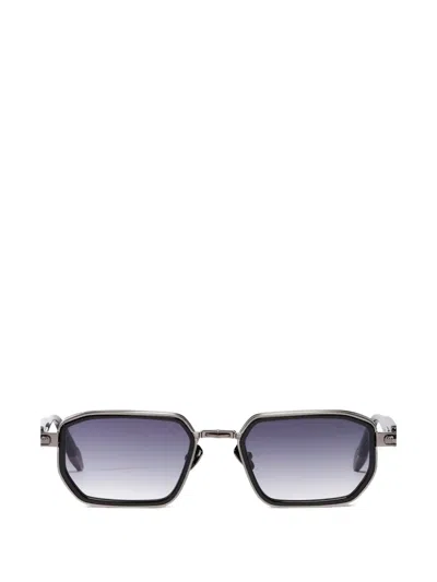 John Dalia Miles Geometric-frame Sunglasses In Silver