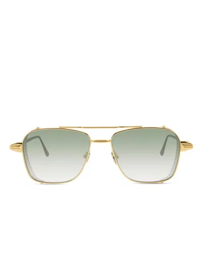 John Dalia Phil Sunglasses In Gold