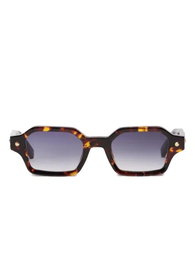 John Dalia Project 05 Sunglasses In Brown