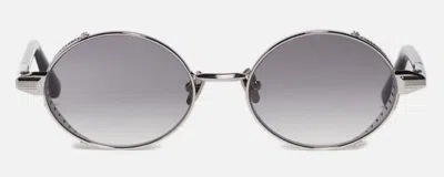 John Dalia Steve Sunglasses In Metallic
