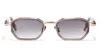 John Dalia Sunglasses In Gold