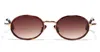John Dalia Sunglasses In Brown