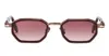 John Dalia Sunglasses In Red