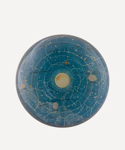 John Derian Blue Universe Dome Paperweight