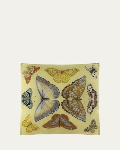 John Derian Butterfly Collection Square Tray