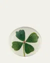 John Derian Clover Dome Paperweight
