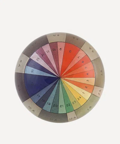 John Derian Colour Wheel Dome Paperweight