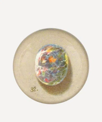 John Derian Fire Opal Dome Paperweight