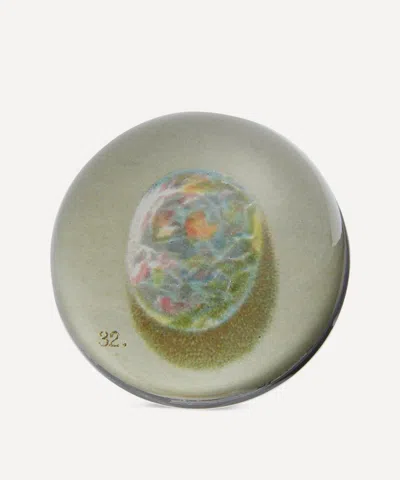 John Derian Fire Opal Dome Paperweight