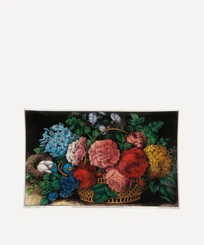 John Derian Floral Bouquet Letter Tray