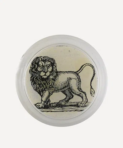 John Derian Iconic Lion Coaster