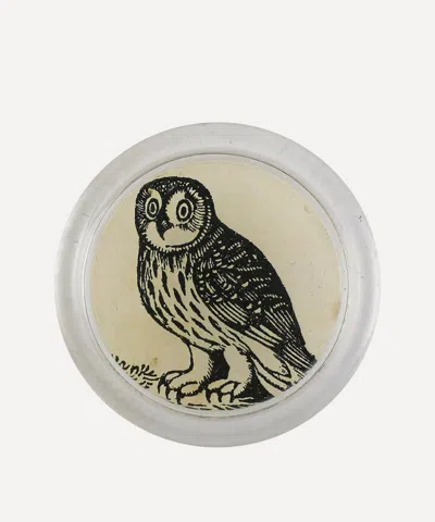 John Derian Iconic Owl Coaster