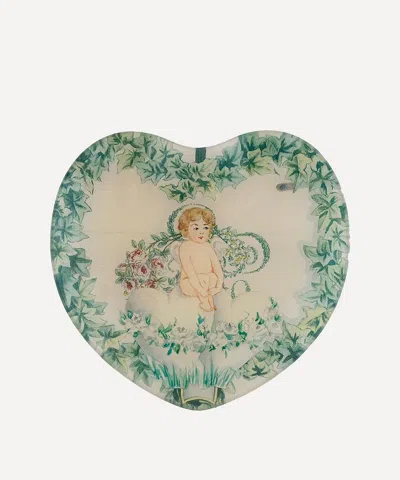 John Derian Ivy Heart Dish