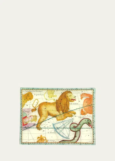 John Derian Leo Zodiac Tray In Multi