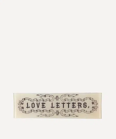 John Derian Love Letters Tray