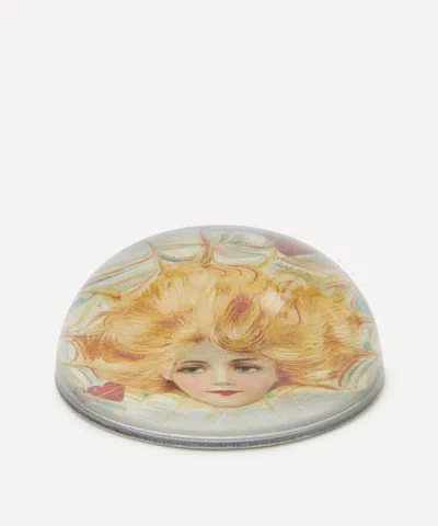 John Derian My Valentine Think Of Me Dome Paperweight