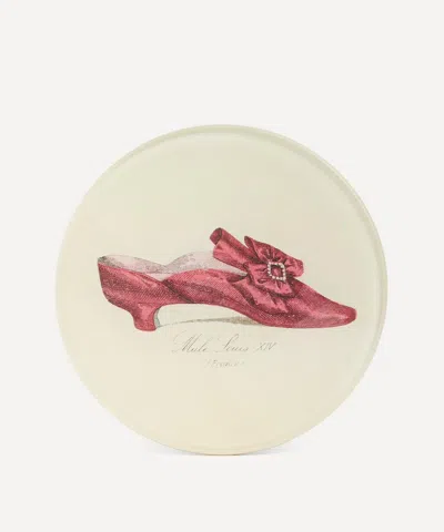 John Derian Red Mule Round Plate
