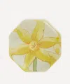 John Derian Yellow Narcissus Octagonal Charm