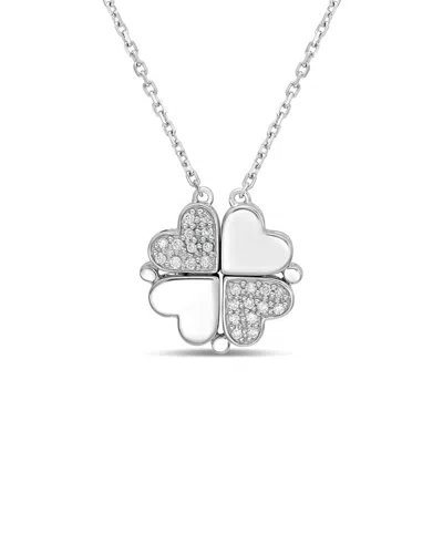 John Digangi 14k 0.10 Ct. Tw. Diamond Necklace In Metallic