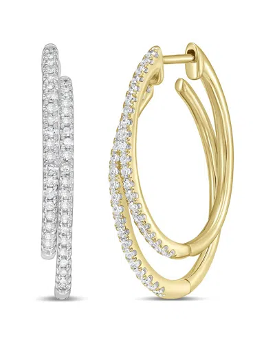 John Digangi 14k 0.40 Ct. Tw. Diamond Earrings In Gold