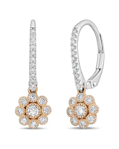 John Digangi 14k 0.50 Ct. Tw. Diamond Earrings In Metallic