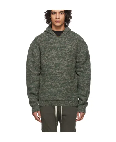 John Elliott Andres Knitted Hoodie In Black