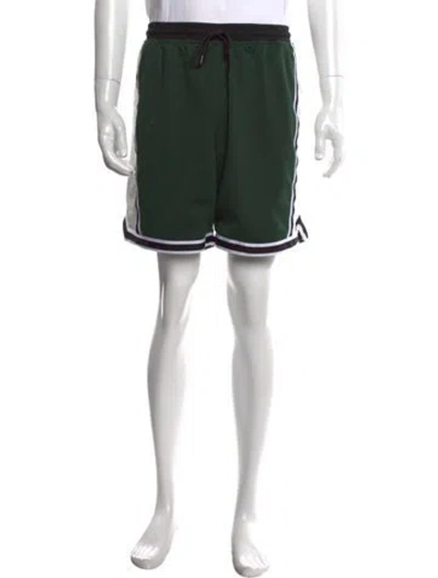 Pre-owned John Elliott Athletic Shorts In Green