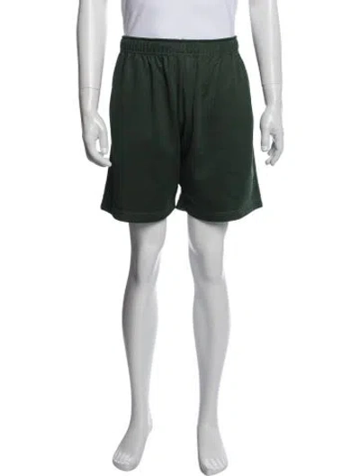 Pre-owned John Elliott Athletic Shorts In Green