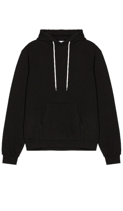John Elliott Beach Hoodie In Black