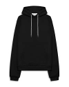 John Elliott Black Salt Wash Beach Hoodie In Black