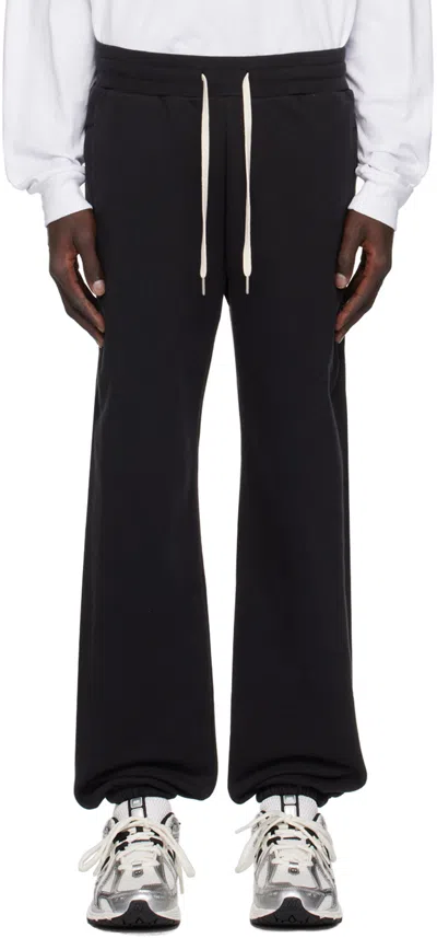 John Elliott Black Capricorn Sweatpants