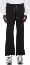 John Elliott Black Capricorn Sweatpants In Black