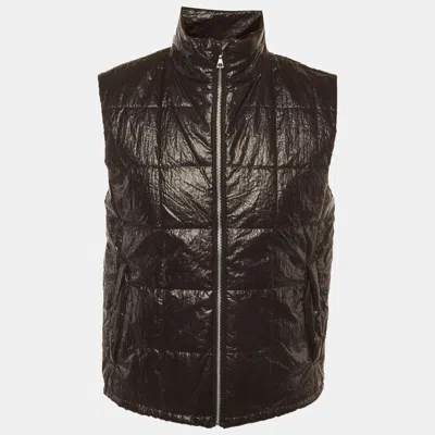 Pre-owned John Elliott Black Synthetic Gilet S