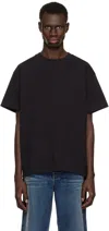 John Elliott Black University T-shirt In Black