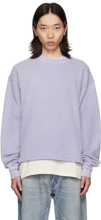 John Elliott Blue Skeptic Sweatshirt In Glacier