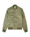 John Elliott Bogota Ii Bomber Jacket In Green