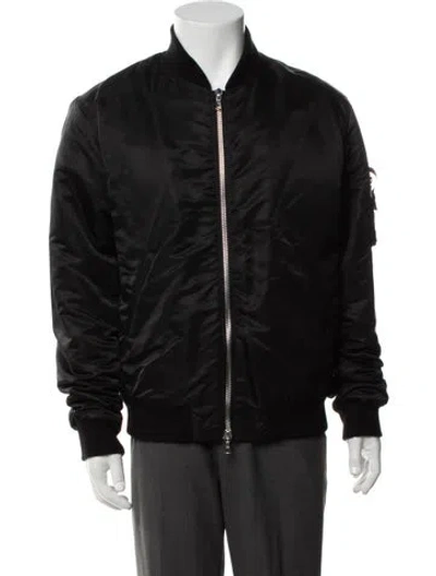Pre-owned John Elliott Bomber Jacket In Black