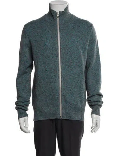 Pre-owned John Elliott Bomber Jacket In Blue