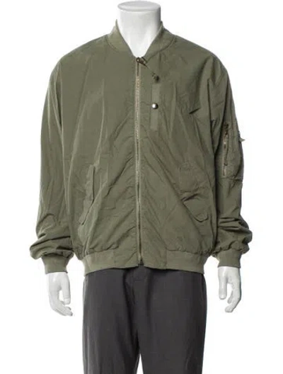 Pre-owned John Elliott Bomber Jacket In Green