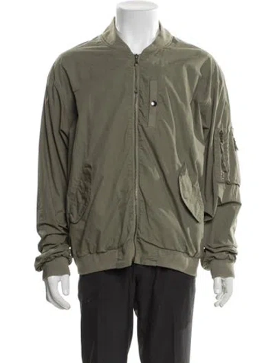 Pre-owned John Elliott Bomber Jacket In Green